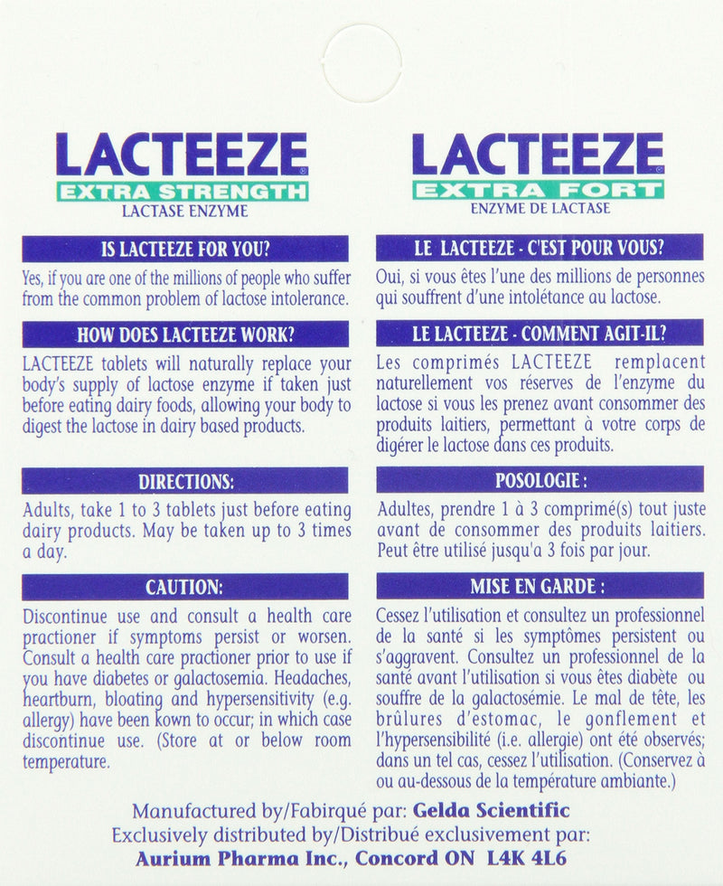[Australia] - Lacteeze Extra Strength 