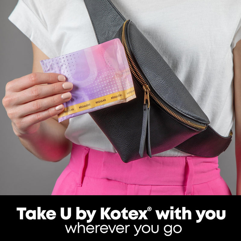 [Australia] - U by Kotex Balance Ultra Thin Pads with Wings, Regular Absorbency, 50 Count (Packaging May Vary) 