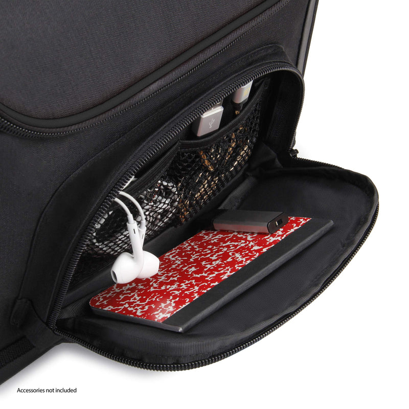 [Australia] - USA Gear Massage Gun Carrying Case - Massage Gun Case with Water Resistant Exterior, Customizable Interior Compatible with Theragun Prime Plus, Hyperice Hypervolt, Theragun Pro & More Black 