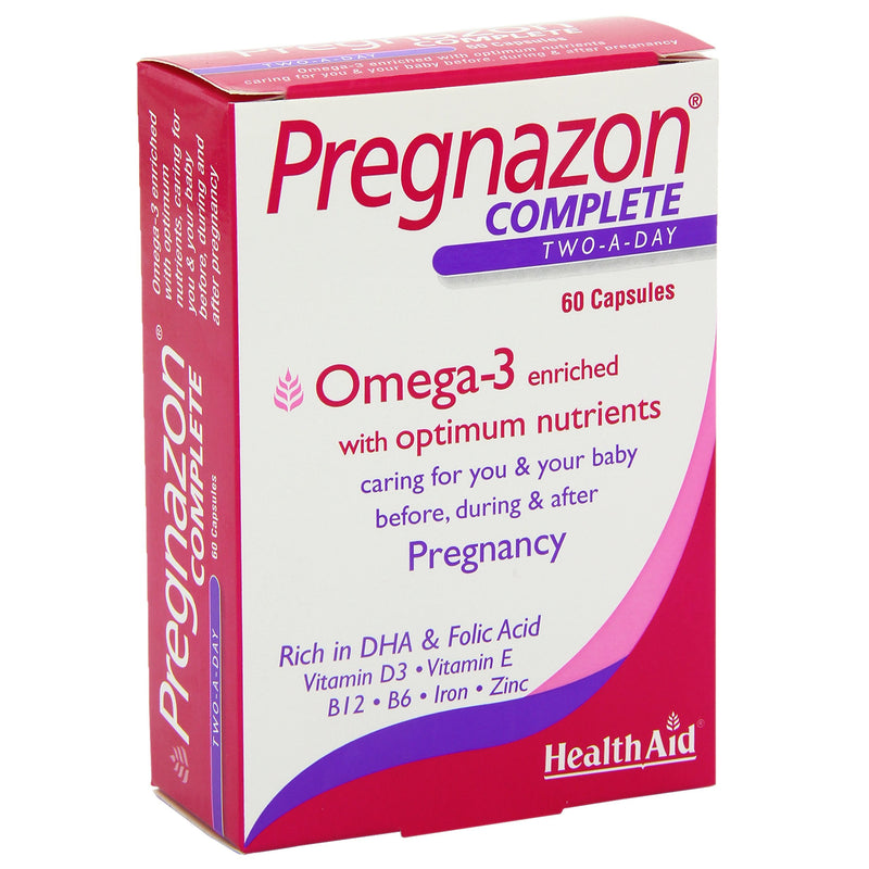 HealthAid Pregnazon Complete - 60 Capsules 60 count (Pack of 1)