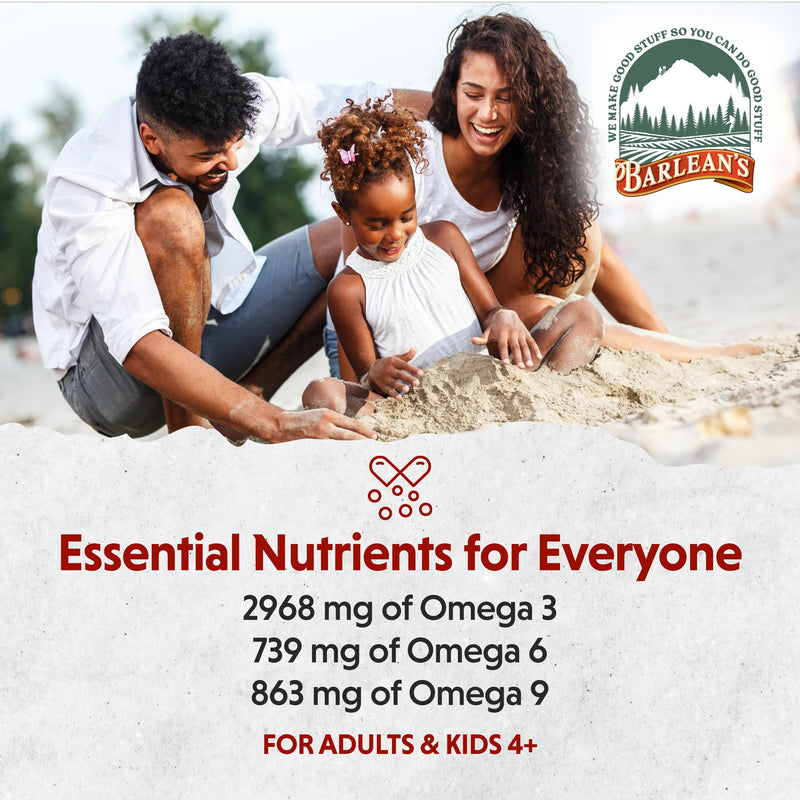 [Australia] - Barlean's Strawberry Banana Omega 3 Liquid Flaxseed Oil with 2,968 mg Vegan Omegas 3 6 9, Smoothie Supplements for Kids & Adults from Cold Pressed Flax Seed Oil, Non-GMO & Gluten Free, 16 oz Strawberry Banana Smoothie 1 Pound (Pack of 1) 