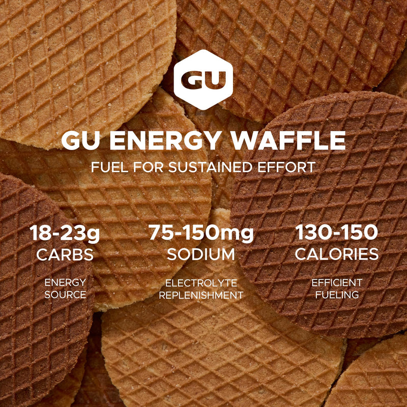 GU Energy Salty's Caramel Stroop Waffel - Box of 16