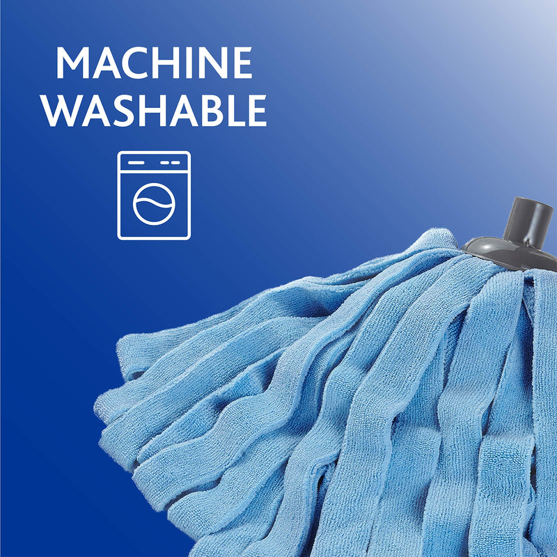 [Australia] - O-Cedar Microfiber Cloth Mop Refill, Blue 1 Count (Pack of 1) 