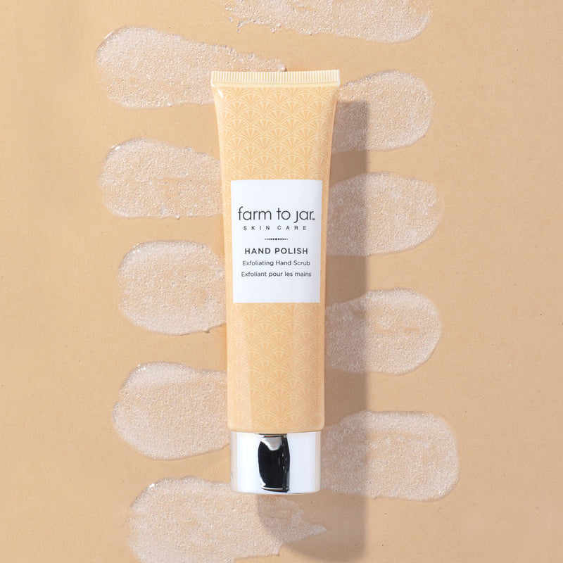 [Australia] - Aloette Hand Polish Exfoliating Hand Scrub, Buffs Away Dead Skin Cells, Exfoliates Skin, Aloe & Shea Butter, Cruelty Free, 2 Oz, Clear 