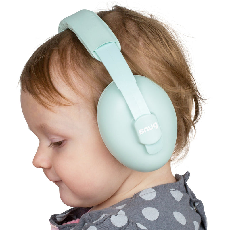 [Australia] - Snug Baby Earmuffs, Best Toddler & Infant Hearing Protection Ages 0-2+ Ear Protection for Babies (Aqua) 
