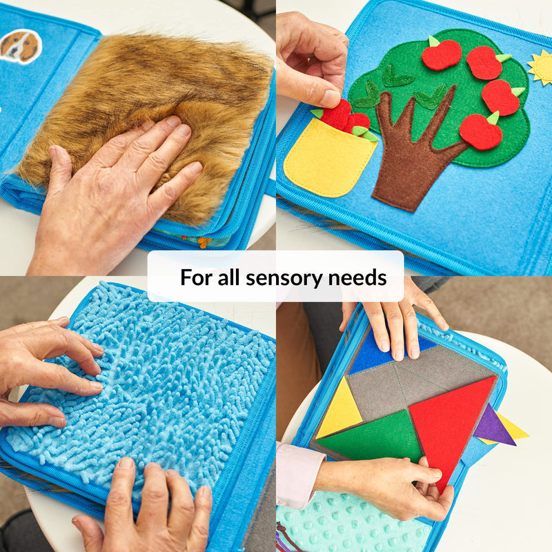[Australia] - Nestel book | Nest blanket for dementia sufferers | Seniors & Dementia Employment Hands | Dementia blanket | Toys for people with dementia | Sensory Blanket | Fidget book 