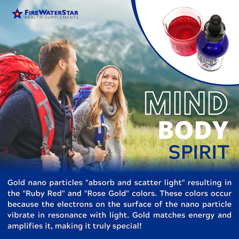 [Australia] - FWS Colloidal Gold - Liquid Gold Drops - 99.99% Pure Swiss Gold - 100 ppm - Ruby Red - Real 24K Gold - Gold Water - Ascension Aid - Brain Boost - Enhance Awareness, Clarity, Dreams, and Intuition 