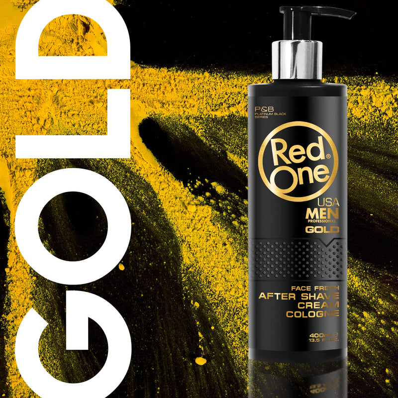 [Australia] - Redone After Shaving Cream Cologne Gold, 400 ml 