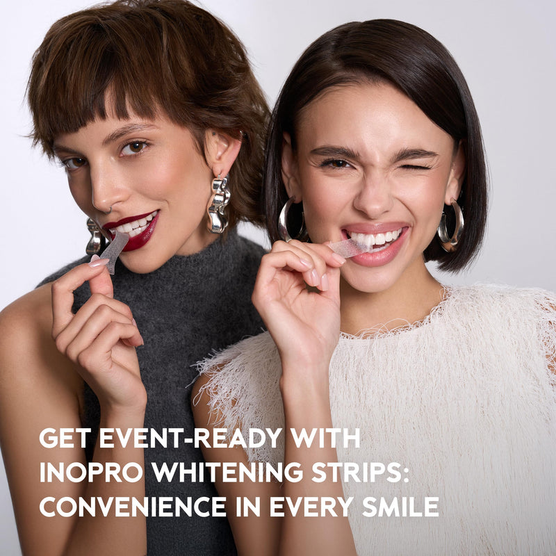 [Australia] - Natural Teeth Whitening Strips Kit 14 Treatments - Sensitive Teeth Whitener, Peroxide Free with Papain, Bromelain, Coconut Oil, White Strips for Teeth Whitening (28 Strips) 28 Count (Pack of 1) 