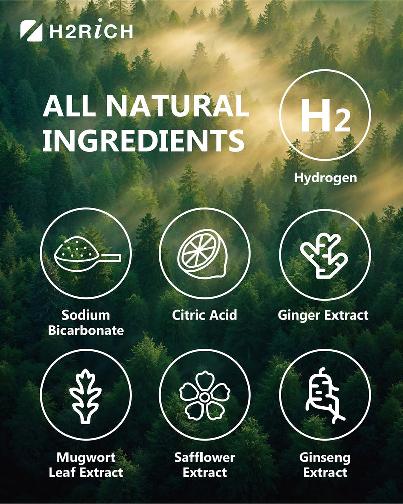 [Australia] - Foot Soak Hydrogen Foot Bath Tablet 6 Pack Soothing Enhance Circulation with Ginger Ginseng Mugwort Chinese Herb Foot SPA for Cracked Heels Calluses Softens Odor Control Small 
