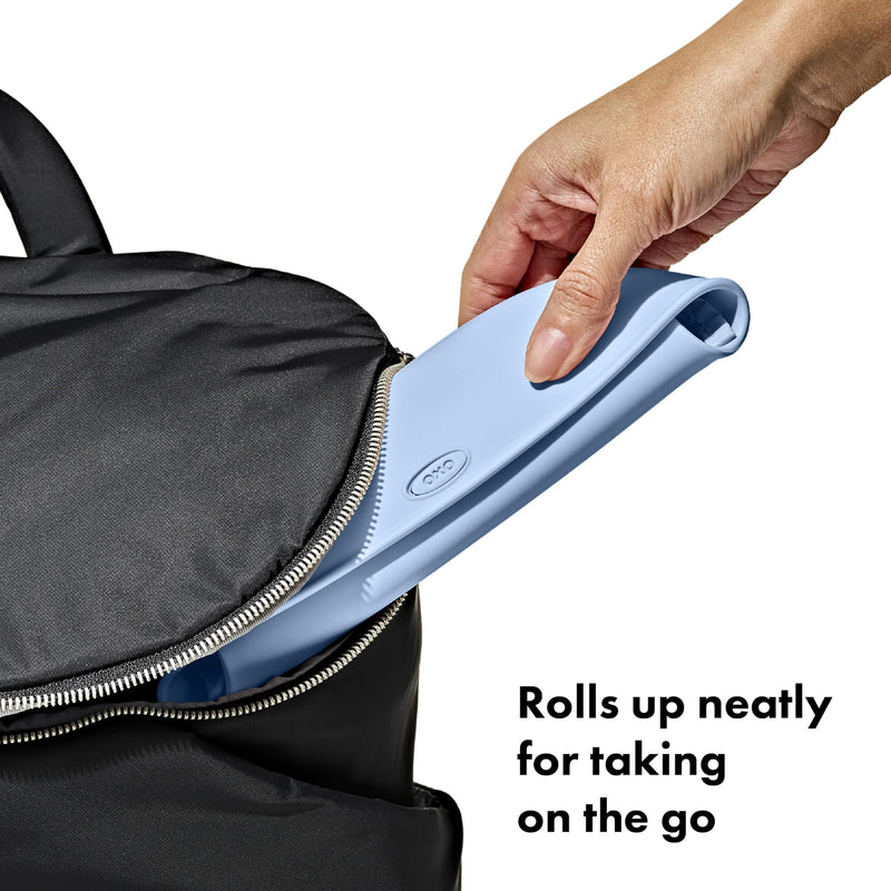 [Australia] - OXO Tot Roll-Up Bib - 2 Pack - Drizzle and Dusk Drizzle/Dusk 