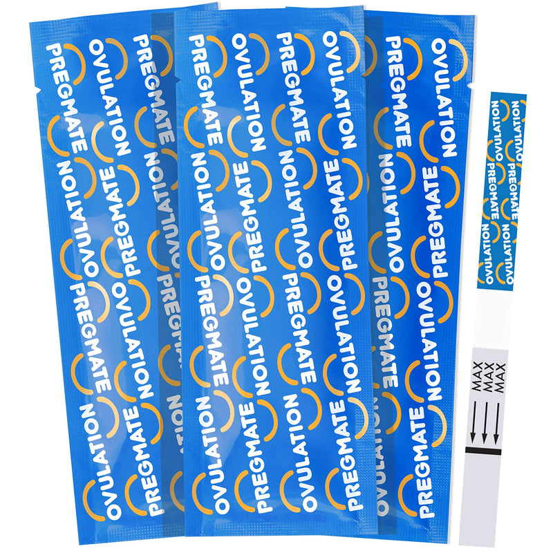 Pregmate 50 Ovulation Test Strips with Numerical LH Result Quantitative Predictor Kit (50 Count)