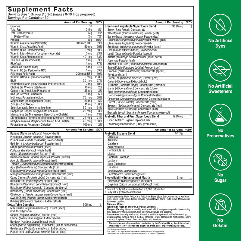 Force Factor Smarter Greens Superfoods Powder for Gut Health & Digestion | Greens Powder with Probiotics, Prebiotics & Digestive Enzymes to Reduce Bloating, Pomegranate Berry, 30 Servings Superfoods + Digestion Powder 14.8 Ounce (Pack of 1)