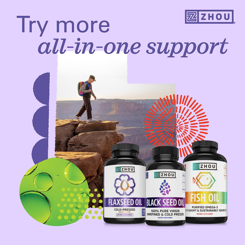 [Australia] - Zhou Organic Black Seed Oil | 100% Virgin Cold Pressed Omega 3 6 9 | Super Antioxidant for Immune Support, Joints, Digestion, Hair & Skin | Vegan, Gluten-Free, Non-GMO | 8oz Liquid 