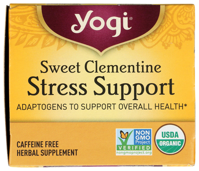 [Australia] - Yogi Tea Organic Sweet Clementine Stress Support Supplement, 16 Count 