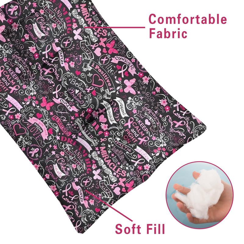 [Australia] - Chemo Port Pillow,Post Heart Surgery Pillows for Pacemaker Seatbelt Protection,Mastectomy Pillow,Chemotherapy Must Haves for Women Cancer Care Gifts Pink 