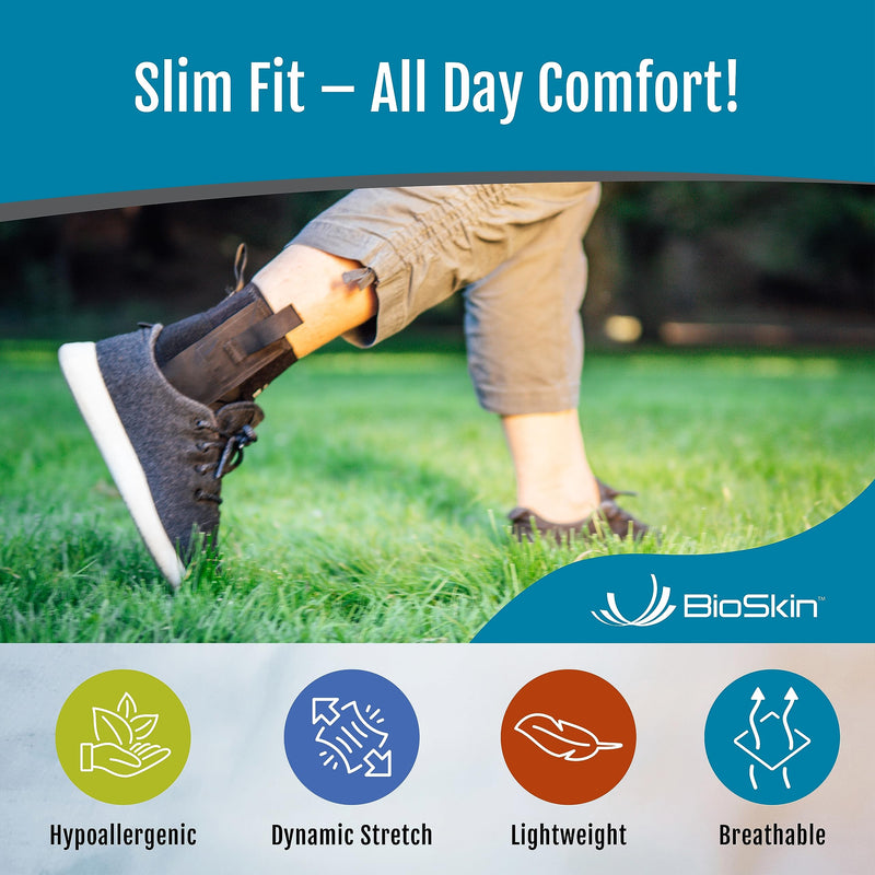 [Australia] - BioSkin Ankle Compression Brace - Ankle Wrap for Sprained Ankle, Post Injury Ankle Brace, Ankle Support Brace for Women and Men, Swollen Feet Relief, HSA or FSA Eligible Brace with Gel Insert XL - 2X-Large 