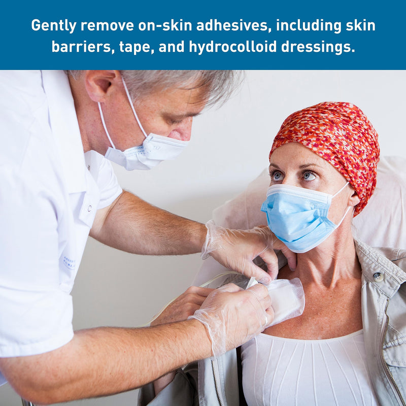 [Australia] - BodyMed Adhesive Remover Wipes - Skin Cleaning Wipes for Removing On-Skin Adhesives, Skin Barriers, Tape, and Hydrocolloid Dressings - 1.6 x 3.2 Inch Wipes - 50 Wipes Per Box 
