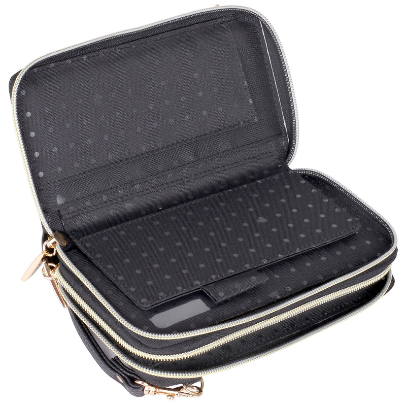 Dopp® Ultimate Double Zip Organizer® Black