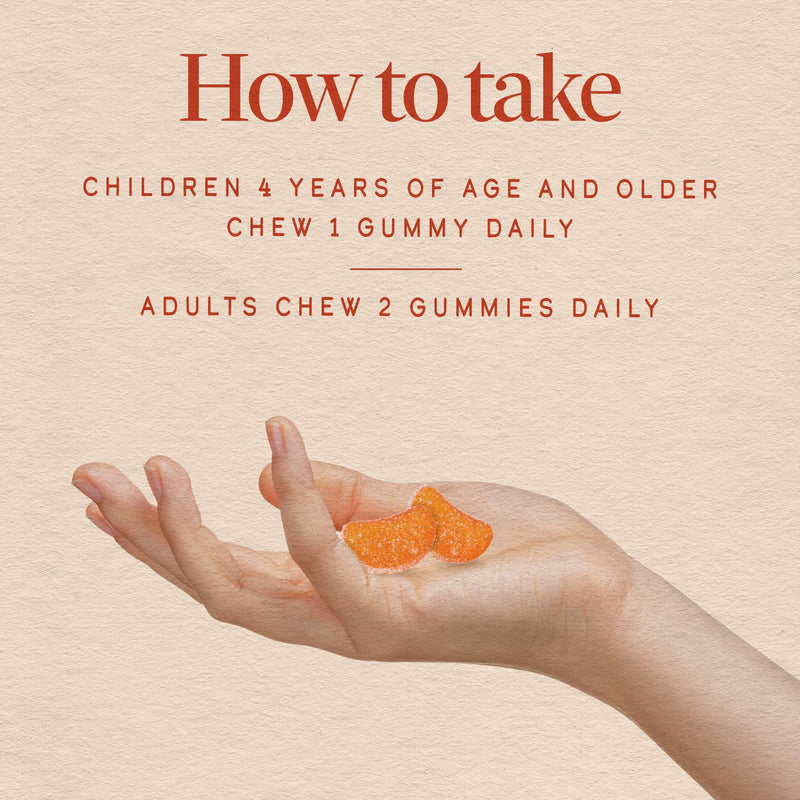 Nature's Way Vitamin C Gummies, 250 mg per Serving, Orange, 120 ct | High Potency Antioxidant Vitamin C Gummies for Immune Support*, Dietary Supplement Supports Immune Function*, Orange Flavored 120 Count (Pack of 1)