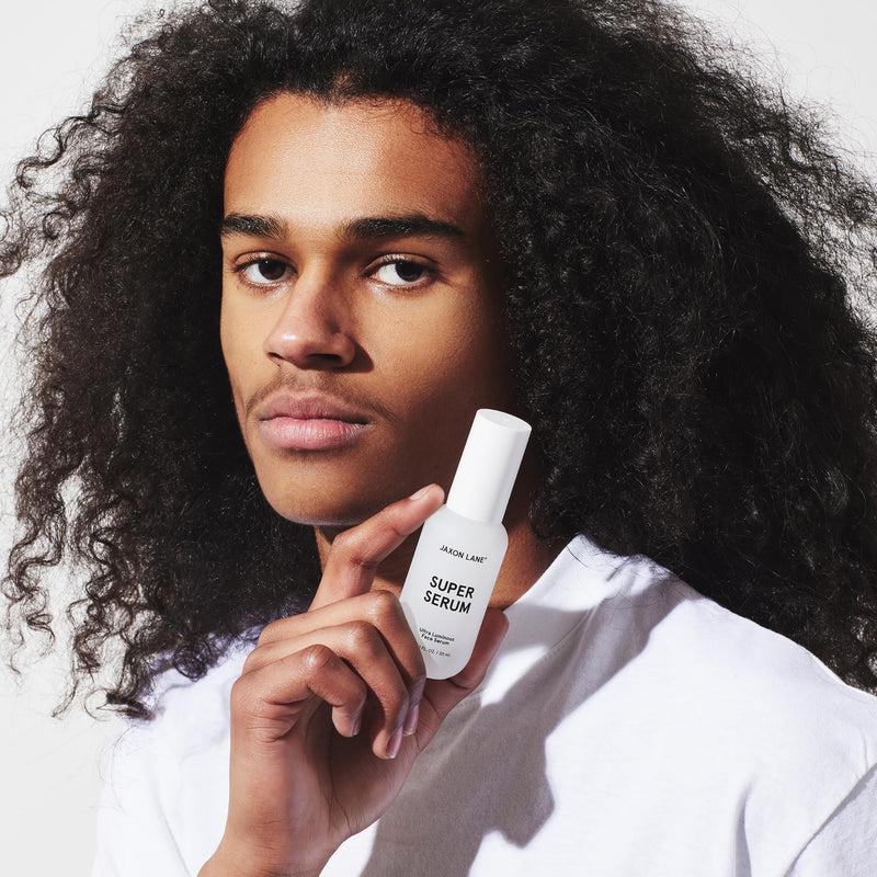 JAXON LANE Super Serum Korean Face Serum for Men, 1 Pack | Vitamin C, Niacinamide, Hyaluronic Acid & Antioxidants Help Improve Uneven Texture & Dull-Looking Skin with Daily Skincare 1 Fl Oz (Pack of 1)
