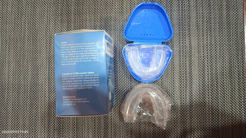 [Australia] - Nighttime Grinding Splint, Mouth Guard for Cleaning Teeth at Night, Reusable Night Guard for Teeth Grinding, Night Guard for Teeth - 4 Pack to 2 Sizes 