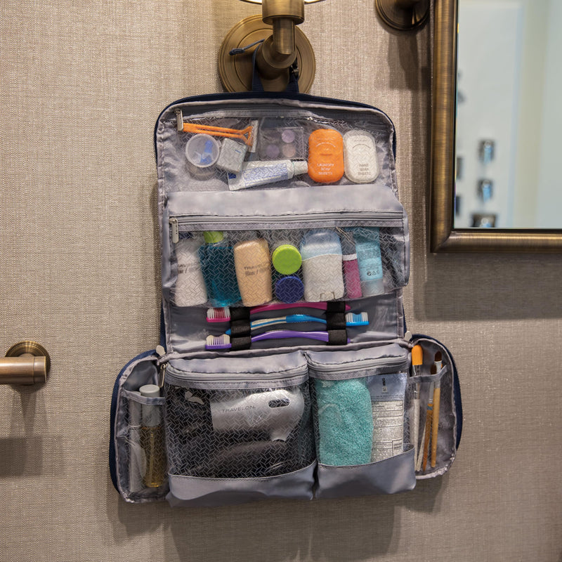 Travelon: Luggage Flat-Out Toiletry Kit Purple