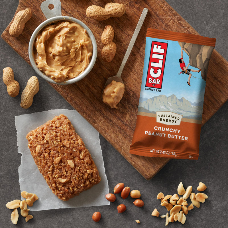 [Australia] - Clif Bar Crunchy Peanut Butter Energy Bars, 12 Bars / Box of 12 (Pack of 1) 