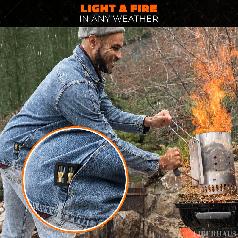 [Australia] - 25Pcs Flint Strikers Fire Starter Survival Tool - Single Flint Lighter Flint Refills Small Torch Replacement Flints for Lighters Flint Spark Igniter - Sparker Flints for Clipper Lighters Fire Striker 