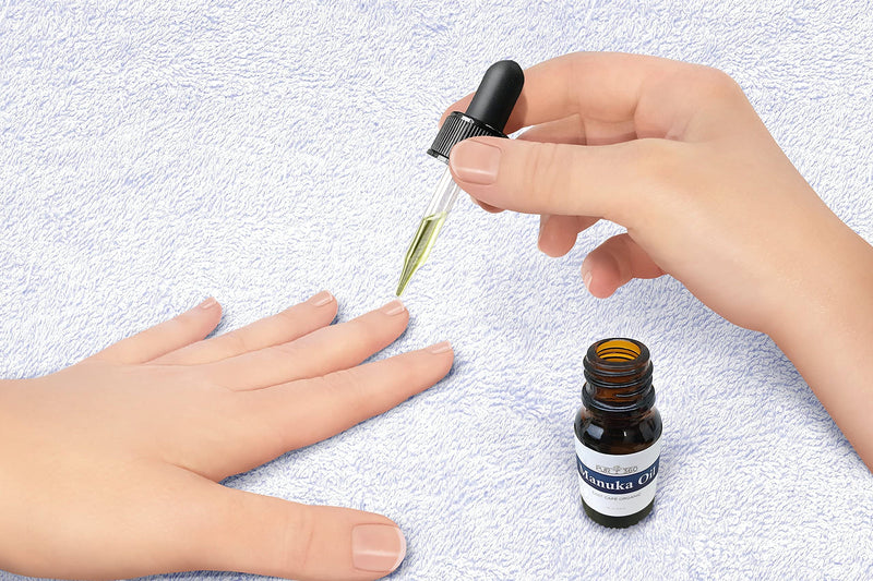 Manuka Oil - 33x More Powerful Than Tea Tree Oil - Best Treatment for Toenails, Acne, Irritated Skin, Feet and More Manuka 0.33 Fl Oz (Pack of 1)