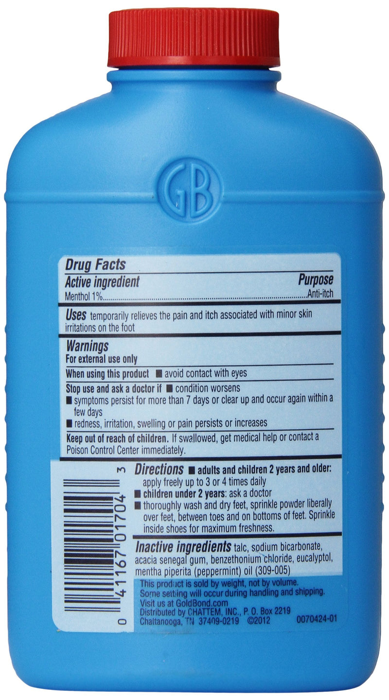 [Australia] - Gold Bond Maximum Strength Foot Powder 4 Ounce 4 Ounce (Pack of 1) 