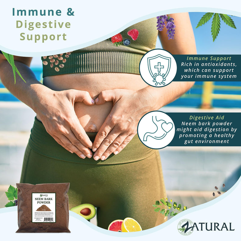 [Australia] - Neem Bark Dental & Digestion Support - 16oz Tooth Powder 