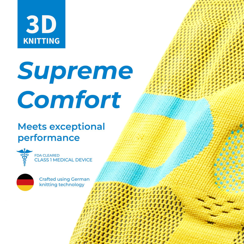 LP 170XT Compression Knee Sleeve with Silicone Pad & Bilateral Stays – Breathable Knee Support for Enhanced Sports Performance in Running, Basketball, Soccer, Tennis, Gym Workouts, Hiking – Optimal Joint Stability for Active Athletes (Black, Extra Larg...