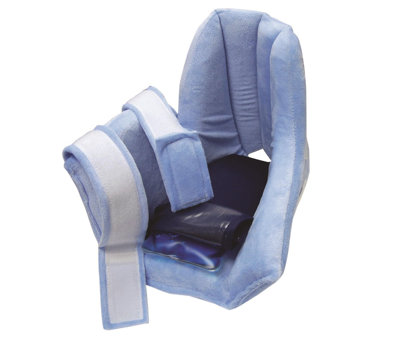 [Australia] - Skil-Care Heel Float Boot, Size Range Small through Large, Zero Heel Pressure, Cooling Gel Pack, Cozy Cloth Inner Cover, Anti-Foot-Drop Construction, 503034, 503035, 503036 Medium 