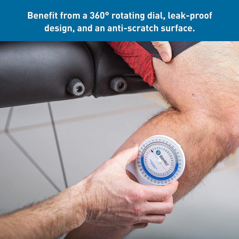 [Australia] - BodyMed Professional Inclinometer for Physical Therapy & Rehabilitation, Easy to Read, Test Range of Motion, Professional Rehab Tool 