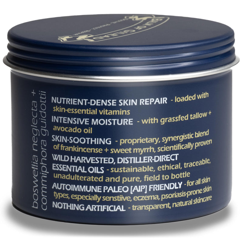 [Australia] - BALM OF GILEAD Foot Healing Cream – Frankincense & Sweet Myrrh Moisturizer for Sensitive Skin - Relieving Foot Therapy & Diabetic Skin Healing - Deeply Nourishing & Synergistic Cream 