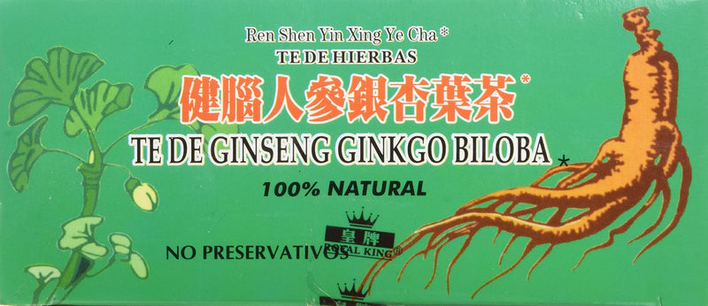 [Australia] - Royal King Ginseng Ginkgo Biloba Tea (20 Bags) Ginseng Ginkgo Biloba Tea (20 Bags) 