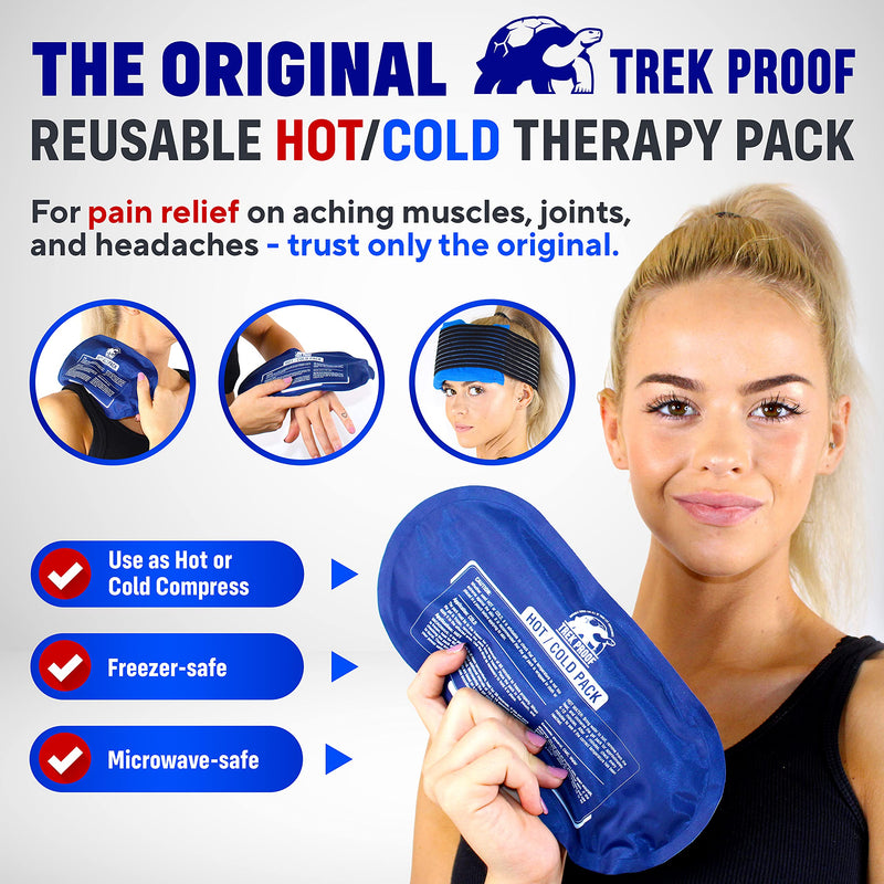 [Australia] - Reusable Gel Cooling Pads for Injuries With Case 3 Piece Set), Joint and Muscle Pain, Ideal for Rotator Cuff, Knees, Back and More 
