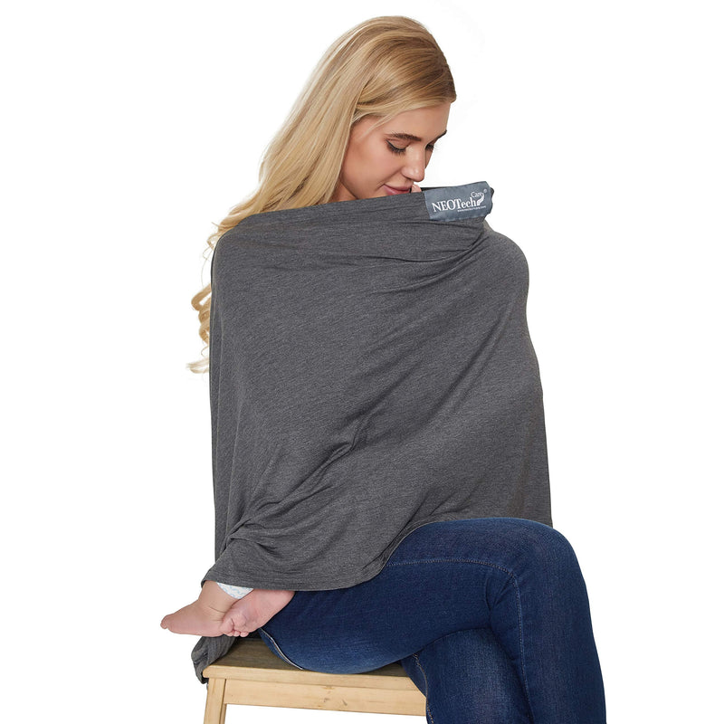 [Australia] - NeoTech Care Baby Nursing Cover Breastfeeding Scarf | Soft Fabric (Beige) Beige 