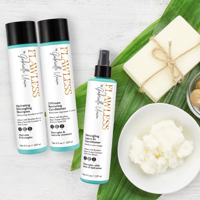 [Australia] - Flawless by Gabrielle Union - 3 Minute Restoring Hair Conditioner, 8 OZ 