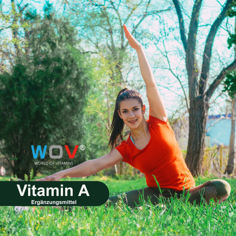 [Australia] - WOV Vitamin A drops 10,000 IU per daily dose - 60ml (2000 drops), vegan retinol in MCT coconut oil, high dosage, additive-free, laboratory tested 