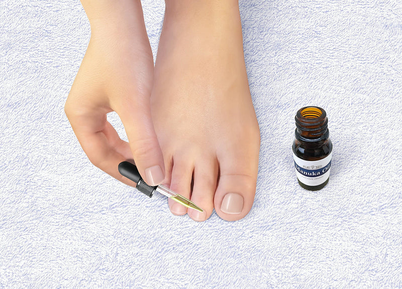 Manuka Oil - 33x More Powerful Than Tea Tree Oil - Best Treatment for Toenails, Acne, Irritated Skin, Feet and More Manuka 0.33 Fl Oz (Pack of 1)