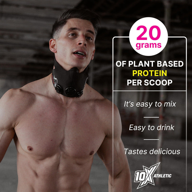 Vegan Protein Powder – Chocomint Ice-Cream, Plant-Based, Dairy-Free, Gluten-Free, No Soy or Sugar, Supports Muscle Growth & Recovery – Informed-Sport Certified, Delicious Taste Choc Mint Ice Cream