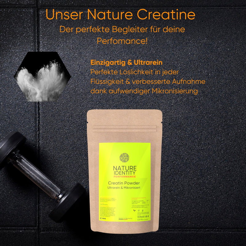[Australia] - Creatine monohydrate powder 500g - ultra-pure creatine monohydrate in micronized premium quality - 142 portions - easily soluble & without additives 