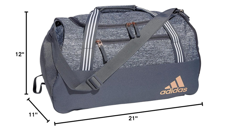 adidas Squad 5 Duffel Bag One Size Jersey Onix Grey/Onix Grey/Rose Gold