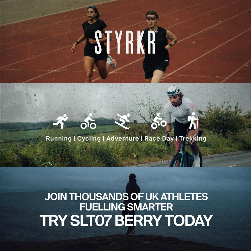Electrolytes Tablets by Styrkr - Berry - 3X Pack of 12 Hydration Tablets - 500mg per Serving - 2X Higher Salts - Used by Endurance Athletes - Advanced Quad-Blend Formulation - SLT07 12x per Tube 500MG Mild Berry 12 count (Pack of 3)