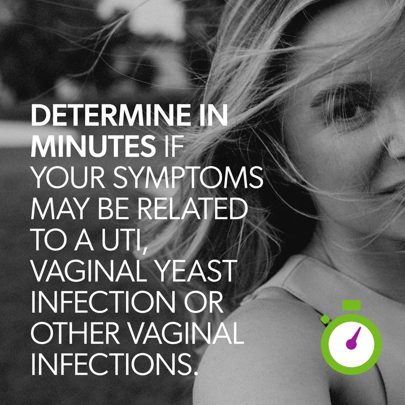 AZO Urinary Tract Infection (UTI) Test Strip + Vaginal pH Test Kit, Fast & Accurate Results, from The #1 Most Trusted Brand, FSA/HSA Eligible Pack of 1