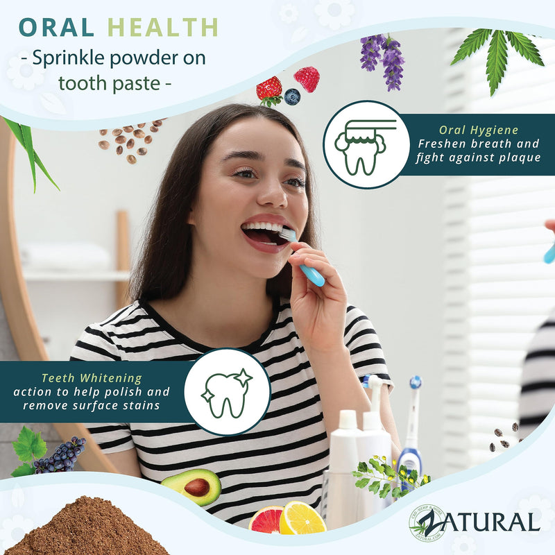 [Australia] - Neem Bark Dental & Digestion Support - 16oz Tooth Powder 