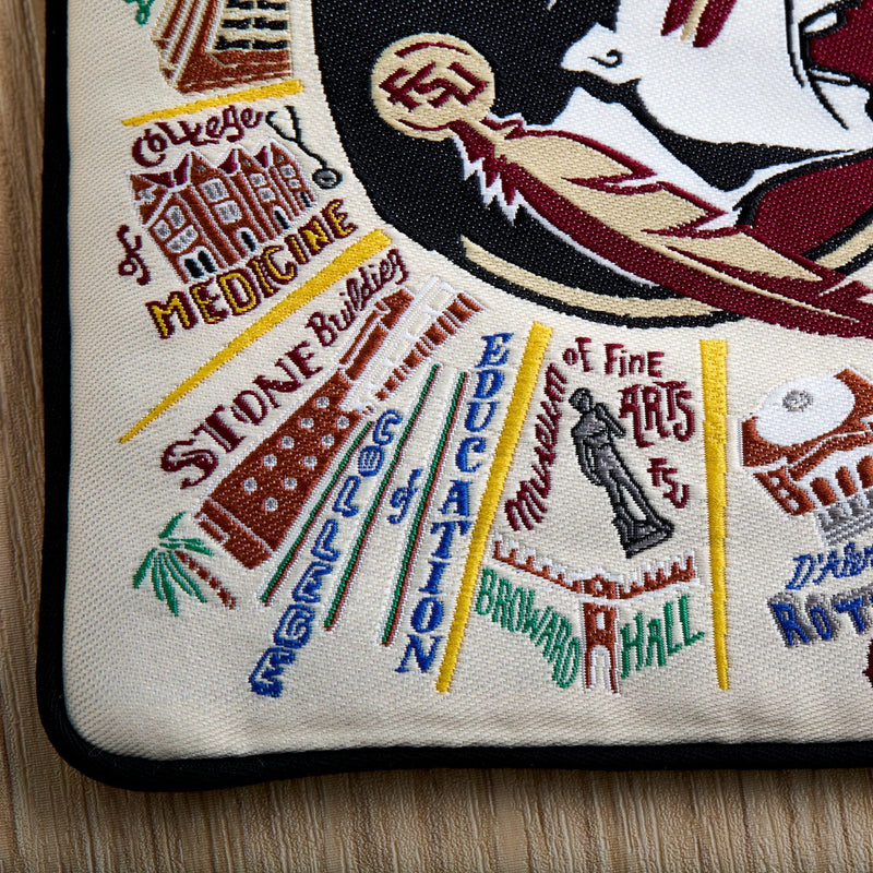 Florida State University (FSU) Zipper Pouch Purse, Makeup Bag | Zipper Bag - Holds Phone, Makeup, Wallet, Glasses, & Travel Essentials - Alumni, Acceptance & Graduation Gift Florida State University