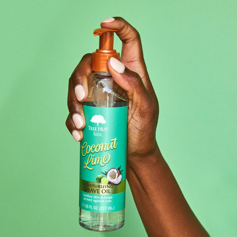 [Australia] - Tree Hut bare Moisturizing Shave Oil, Basic, Coconut-Lime, 7.7 Fl Oz 7.7 Fl Oz (Pack of 1) 